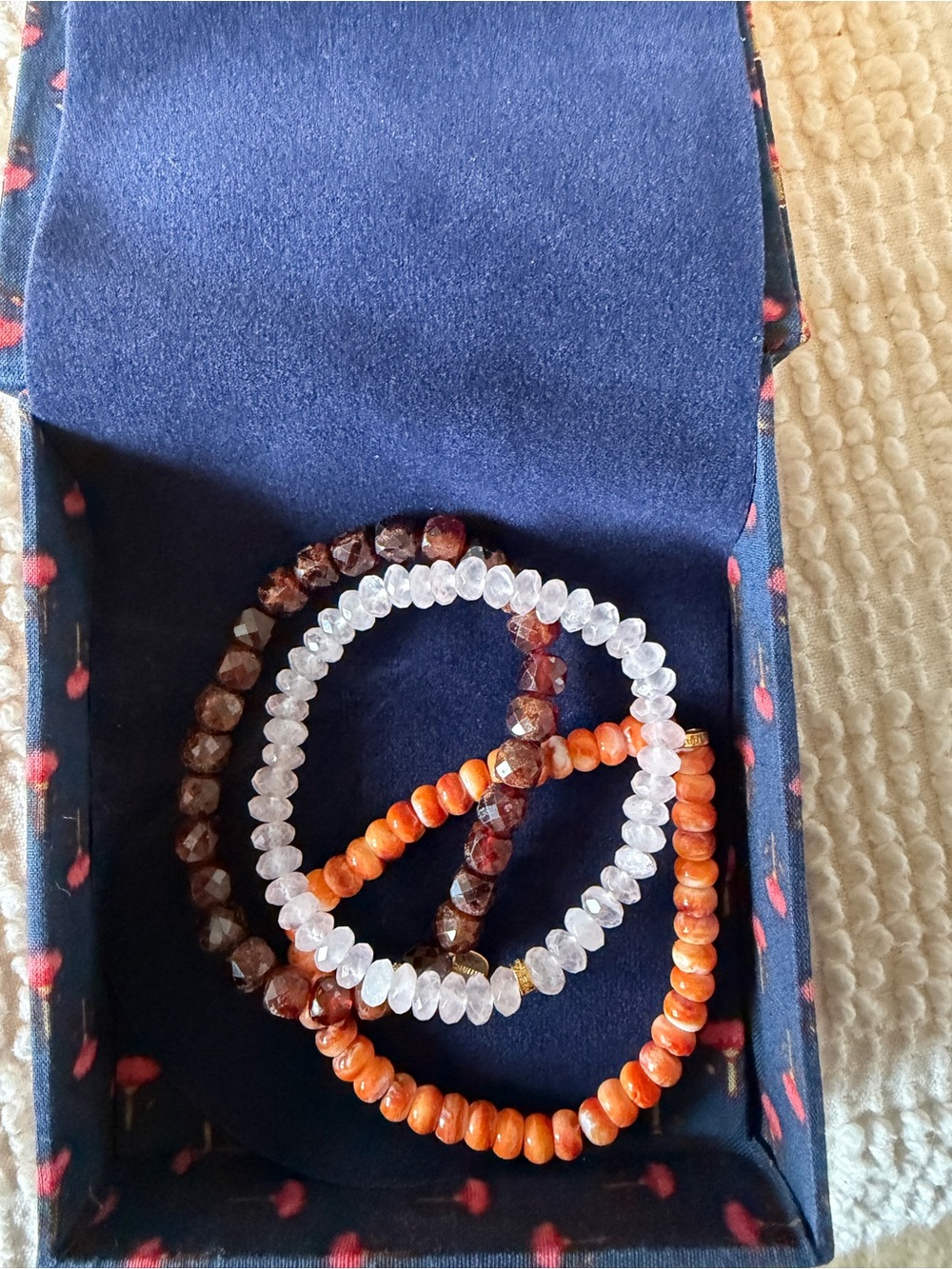 Chan Luu Boreal Bracelet Set Pink Mix